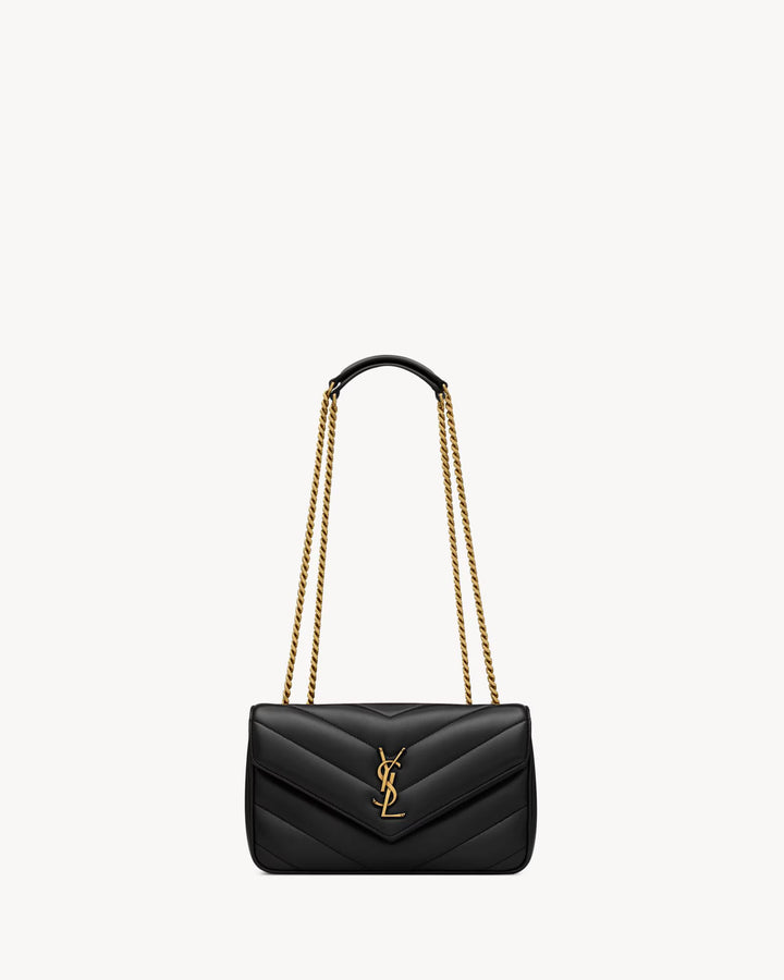 SAINT LAURENT - LOULOU SMALL EN CUIR MATELASSÉ