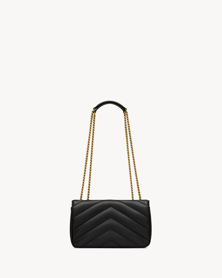 SAINT LAURENT - LOULOU SMALL EN CUIR MATELASSÉ
