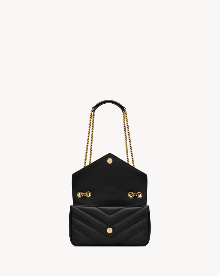 SAINT LAURENT - LOULOU SMALL EN CUIR MATELASSÉ