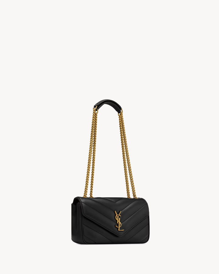 SAINT LAURENT - LOULOU SMALL EN CUIR MATELASSÉ