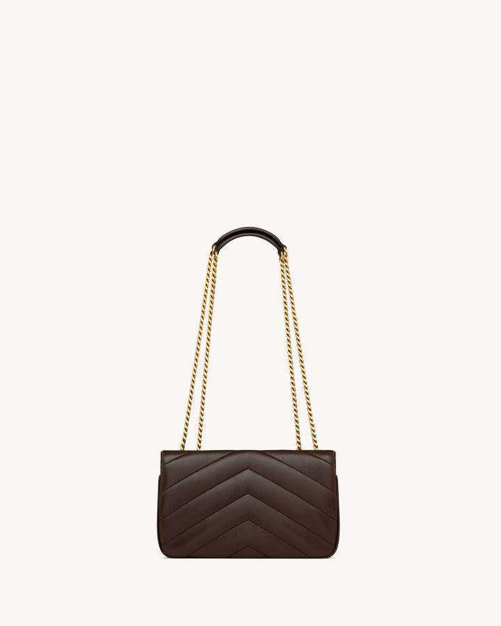 SAINT LAURENT - LOULOU small en cuir d’agneau MATELASSÉ