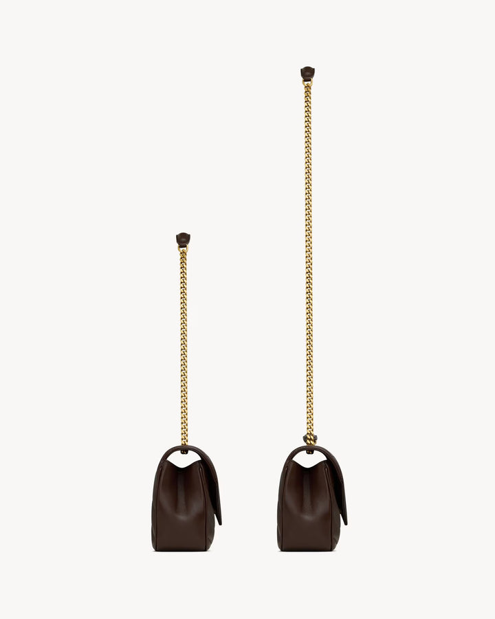 SAINT LAURENT - LOULOU small en cuir d’agneau MATELASSÉ