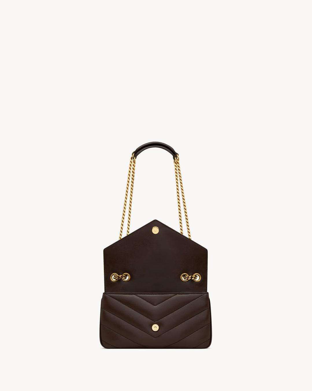 SAINT LAURENT - LOULOU small en cuir d’agneau MATELASSÉ
