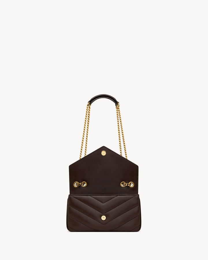 SAINT LAURENT - LOULOU small en cuir d’agneau MATELASSÉ