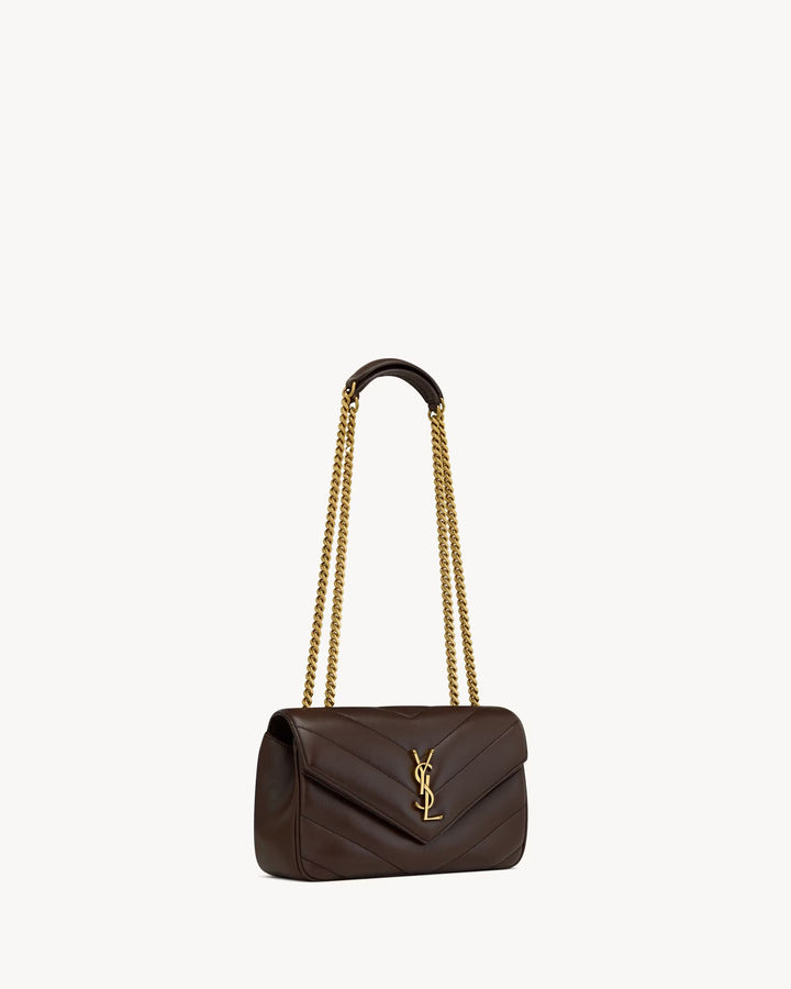 SAINT LAURENT - LOULOU small en cuir d’agneau MATELASSÉ