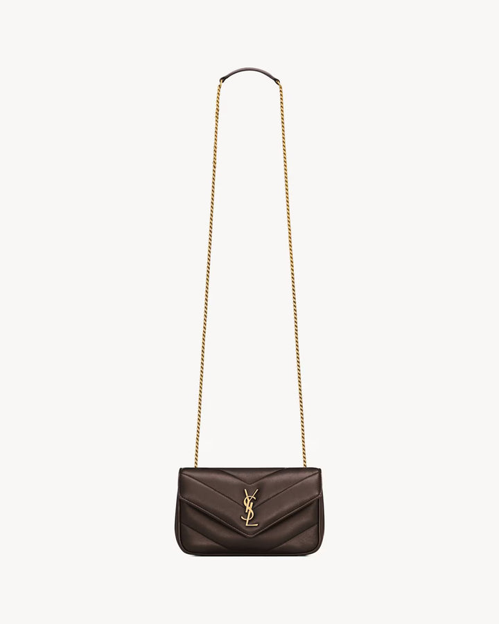 SAINT LAURENT LOULOU MINI en cuir d’agneau