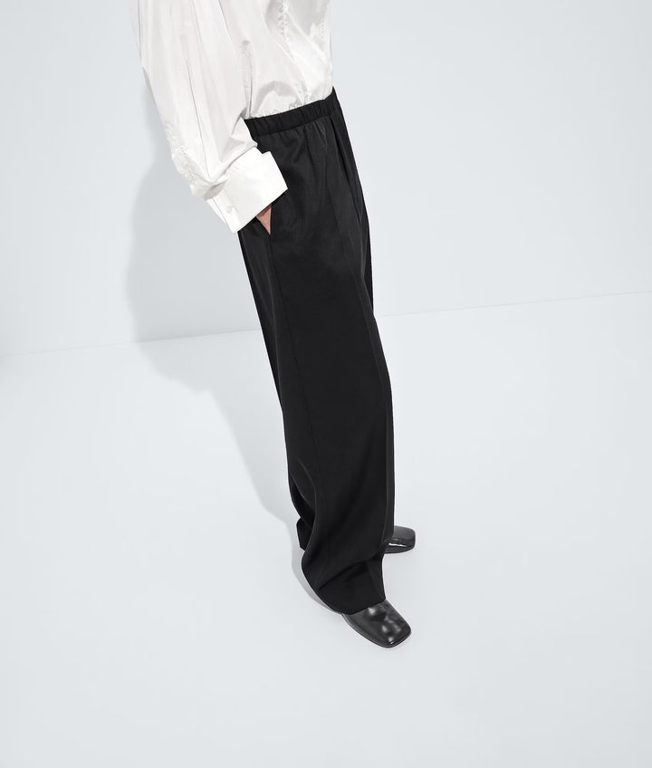 BOTTEGA VENETA - Pantalon en laine grain de poudre