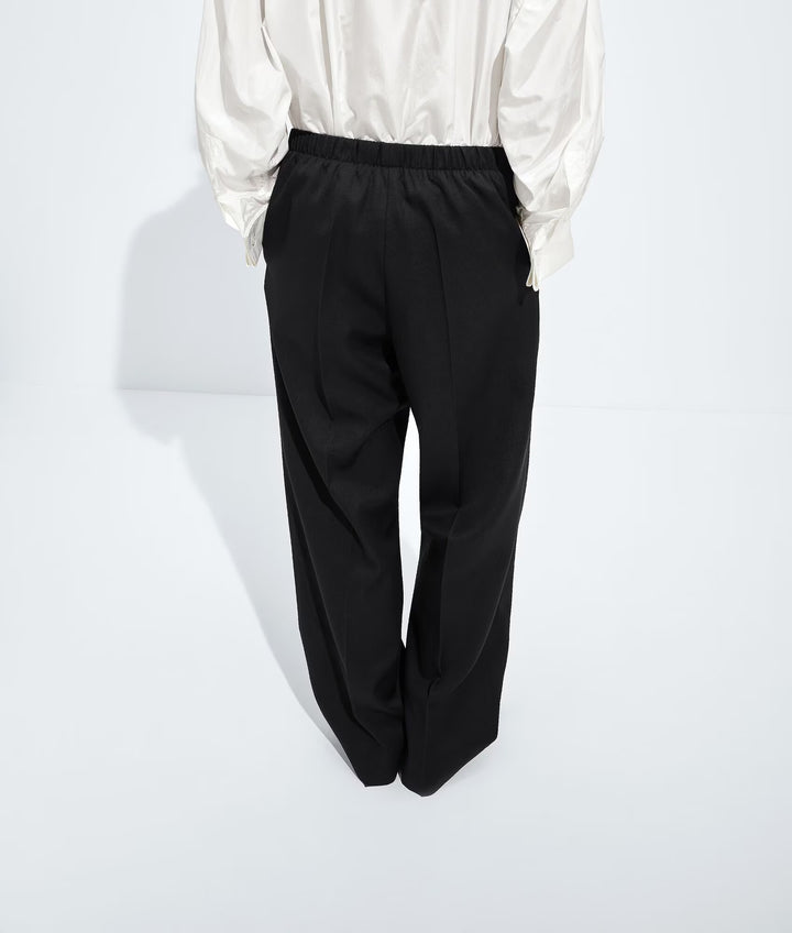 BOTTEGA VENETA - Pantalon en laine grain de poudre