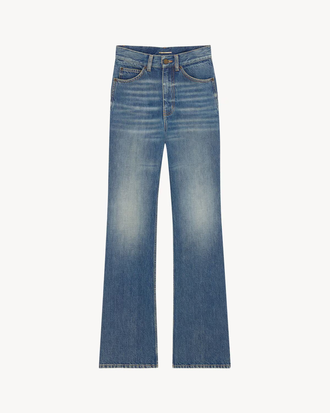 SAINT LAURENT JEAN CLYDE STRAIGHT TAILLE HAUTE