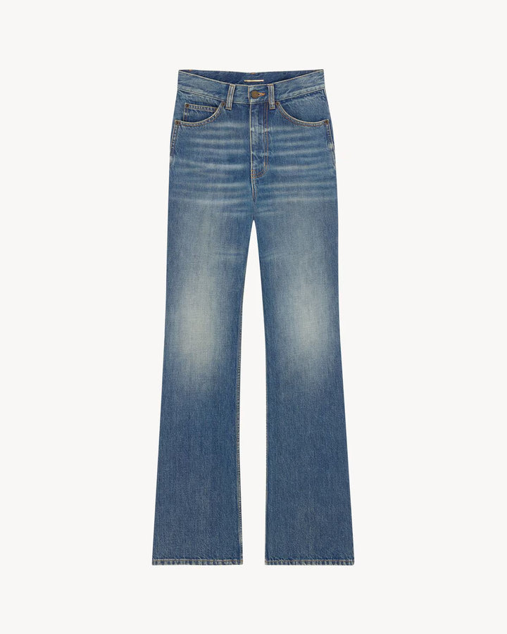 SAINT LAURENT JEAN CLYDE STRAIGHT TAILLE HAUTE