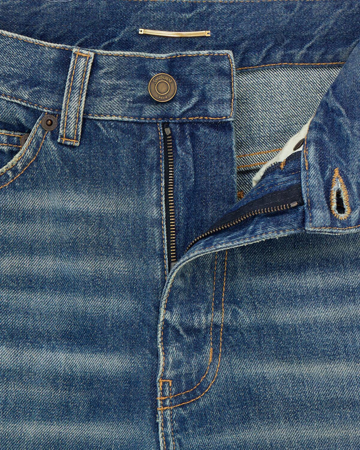 SAINT LAURENT JEAN CLYDE STRAIGHT TAILLE HAUTE