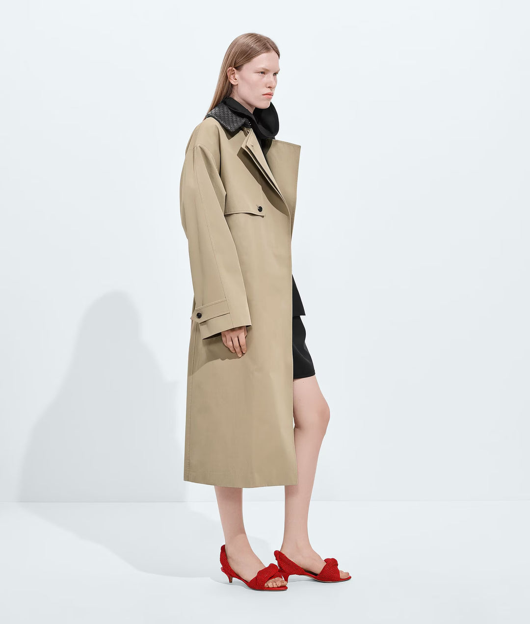 BOTTEGA VENETA-Trench en coton