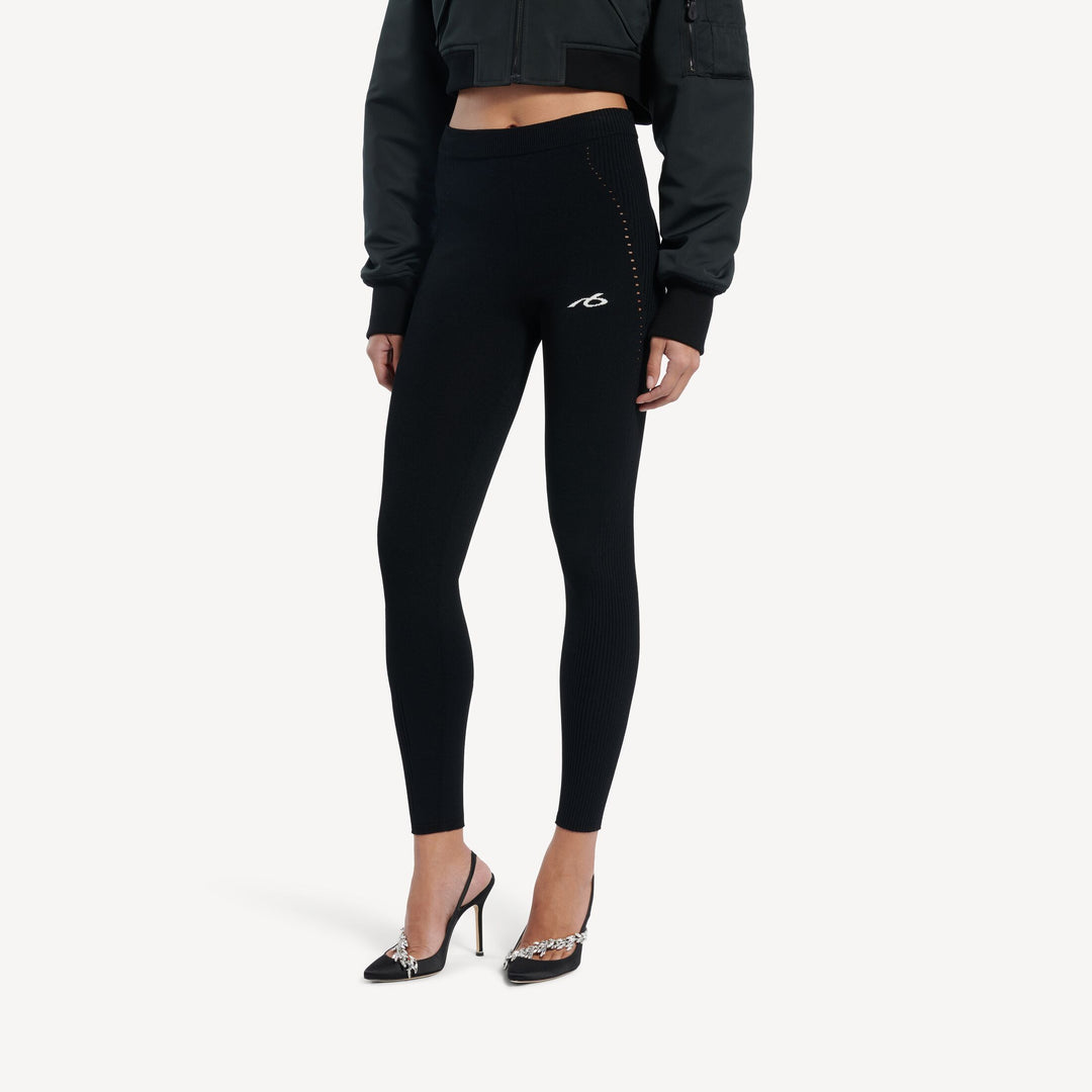 BALENCIAGA - Women's Techwear Leggings in Black