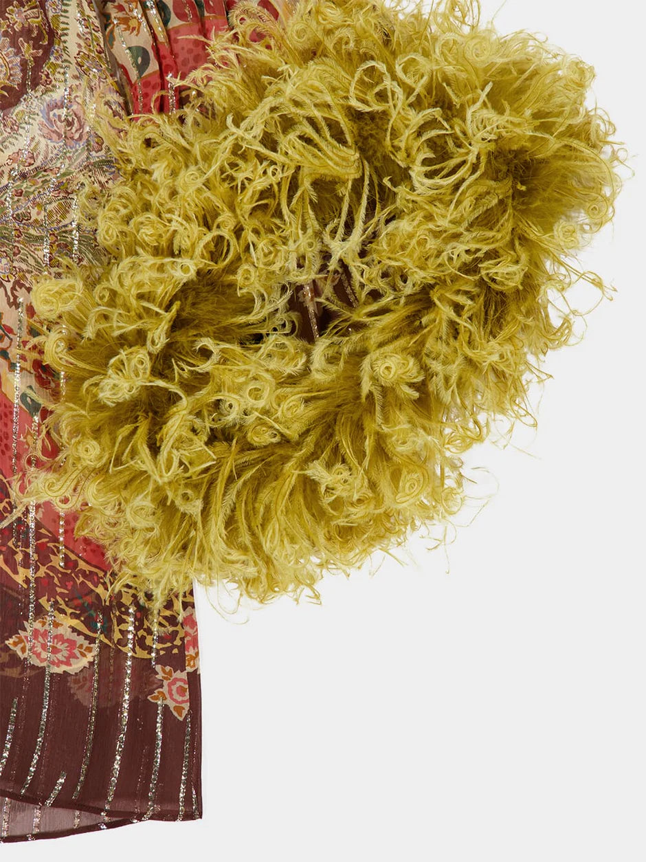 VALENTINO - Haut en Pekin Voyage Imaginaire Paisley
