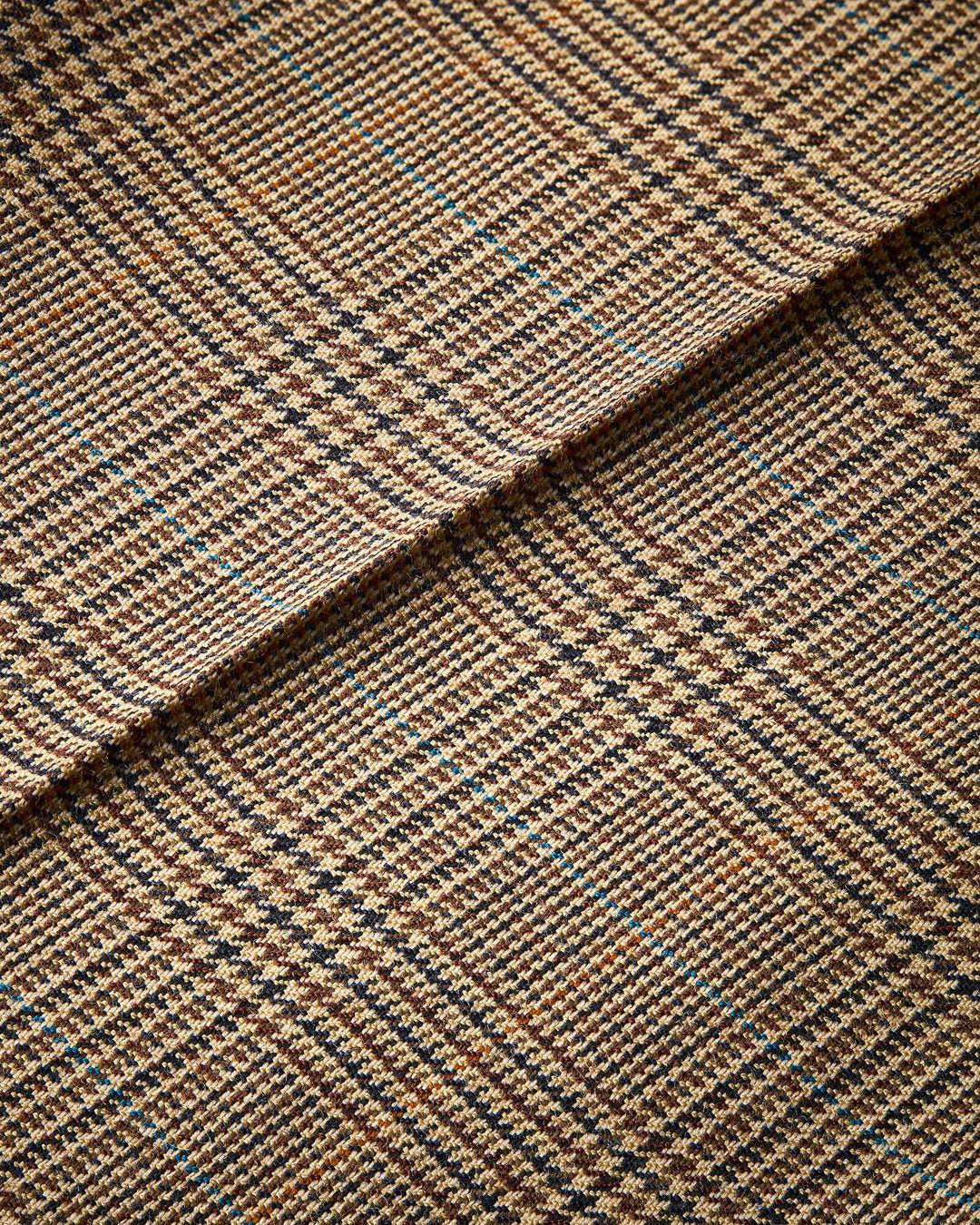 SAINT LAURENT - Pantalon évasé en laine Prince de Galles