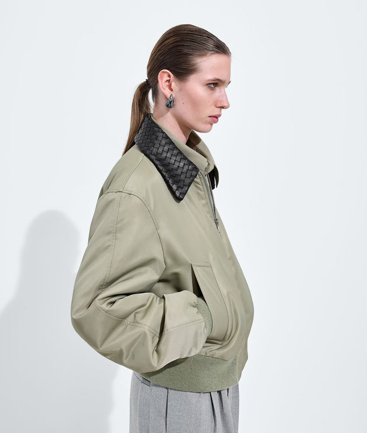 BOTTEGA VENETA - Blouson en satin de nylon
