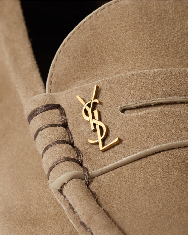 SAINT LAURENT LE LOAFER SUPPLE en suède