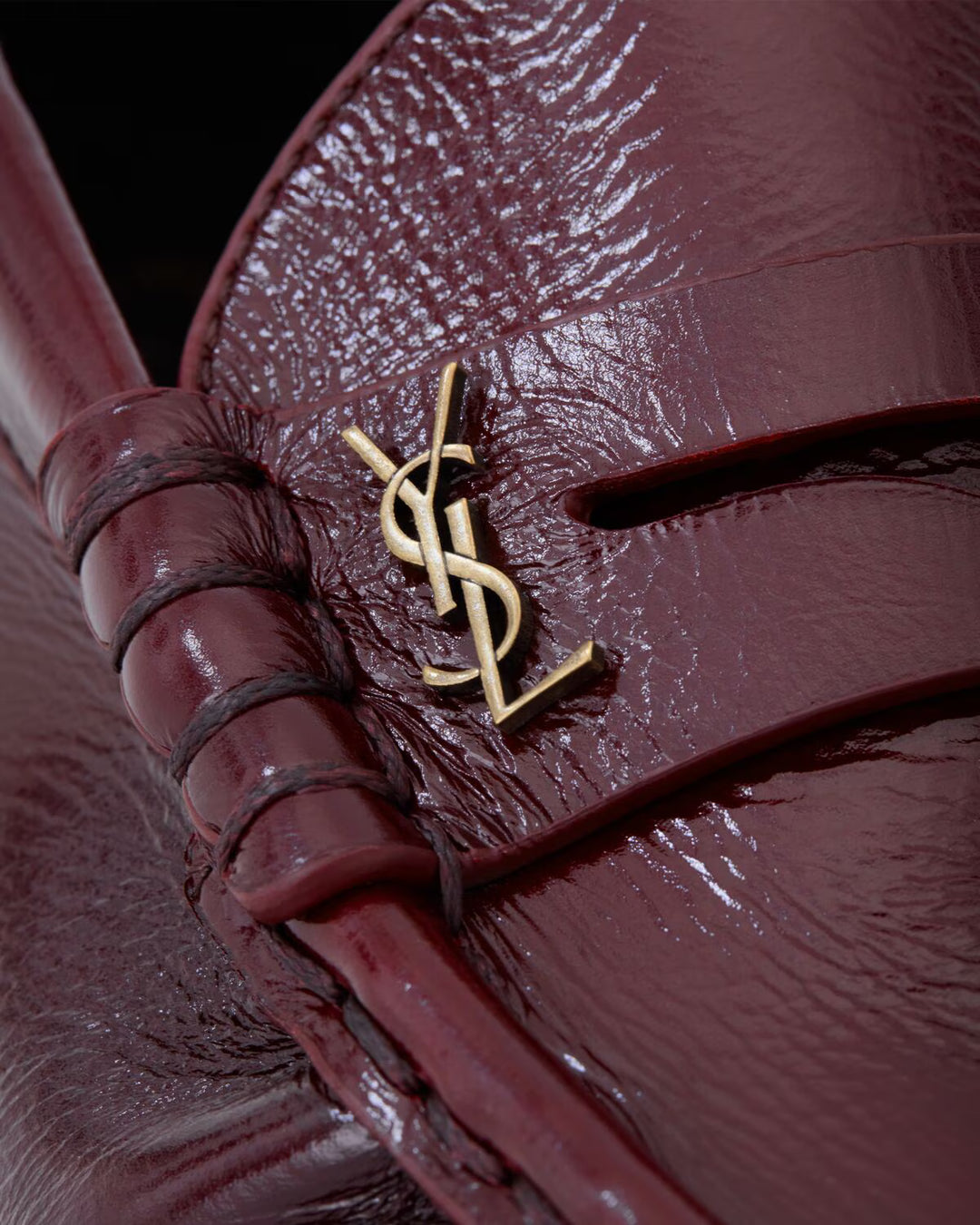 SAINT LAURENT LE LOAFER SUPPLE en cuir lisse