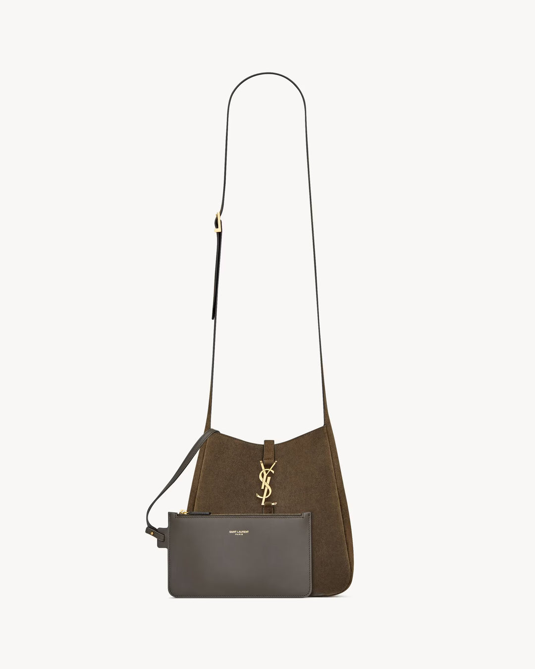 SAINT LAURENT - LE 5 À 7 SUPPLE crossbody bag en suède