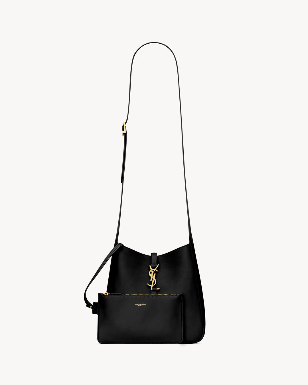 SAINT LAURENT - LE 5 À 7 SUPPLE crossbody bag en cuir grainé
