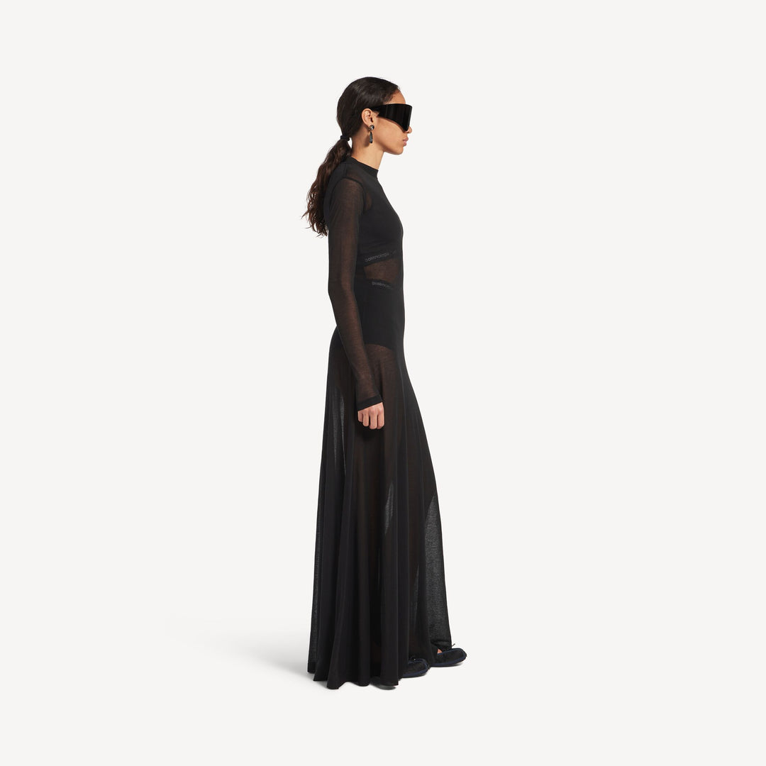 BALENCIAGA - Brassière Techwear pour Femme en Noir