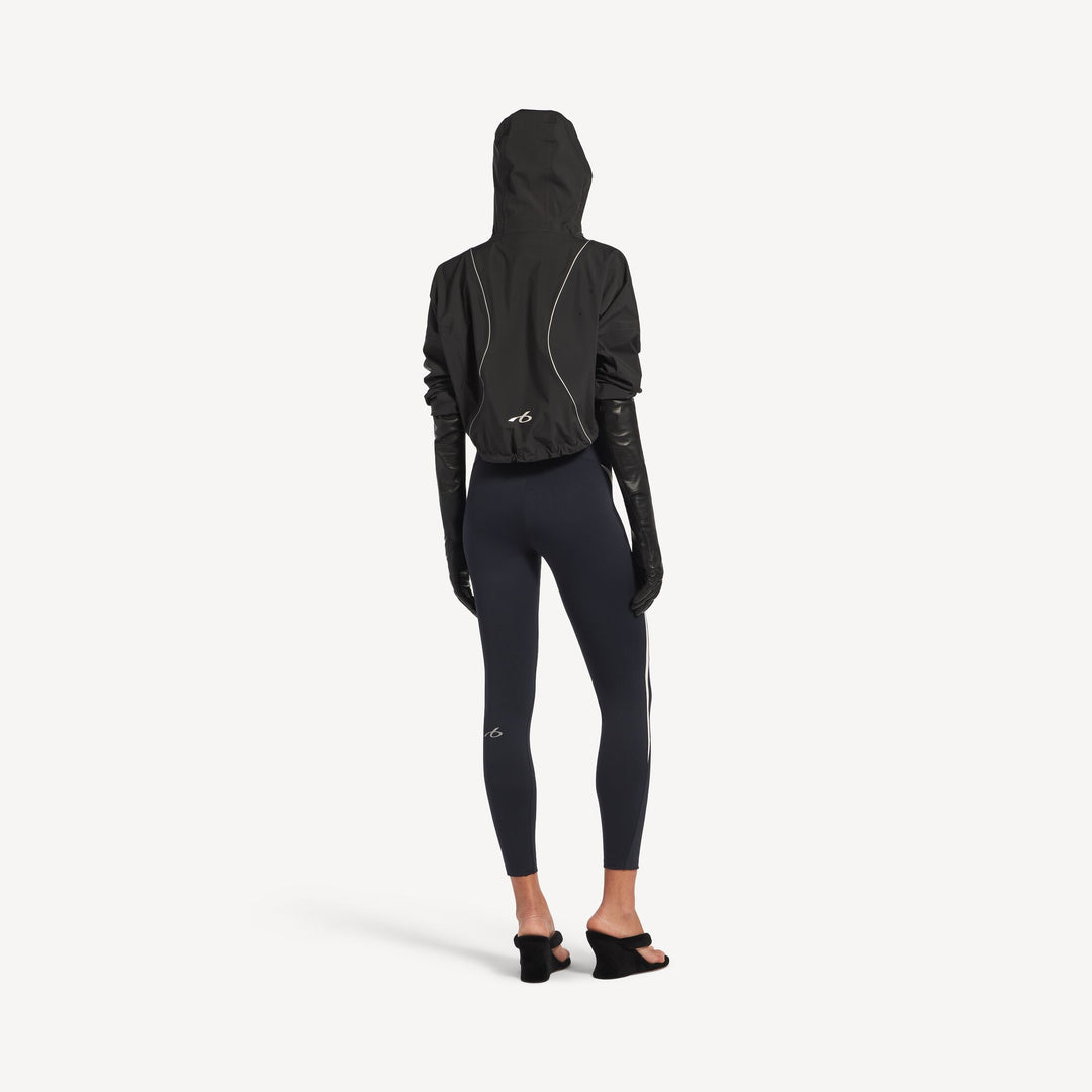 BALENCIAGA - Women's Techwear Cropped Jacket in Black