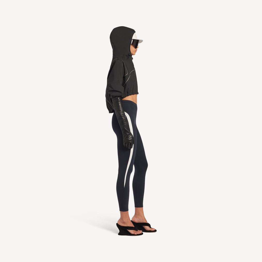 BALENCIAGA - Women's Techwear Cropped Jacket in Black