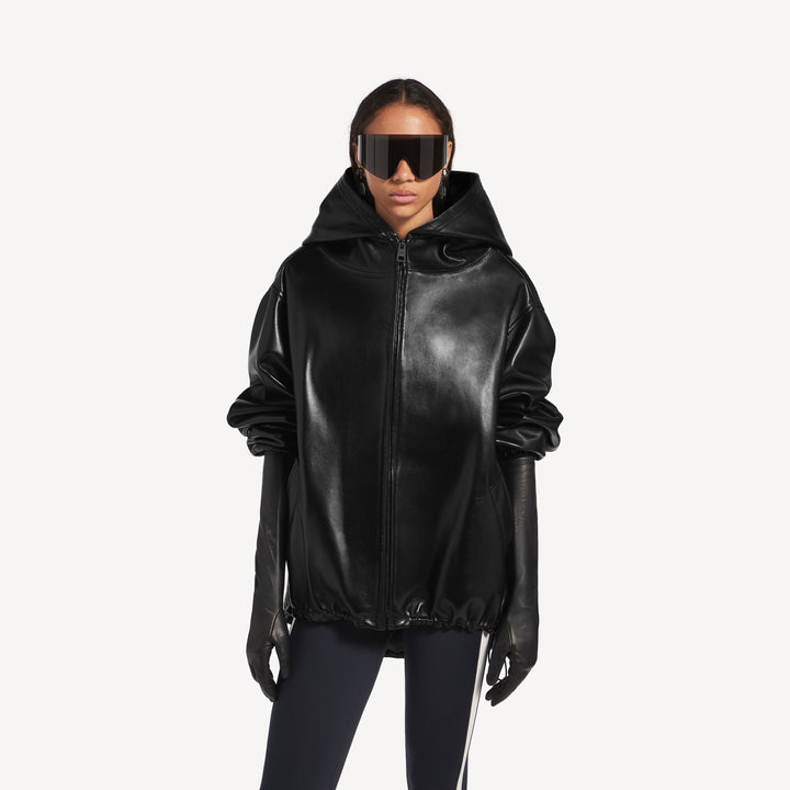BALENCIAGA - Women's Relaxed Hoodie in Black