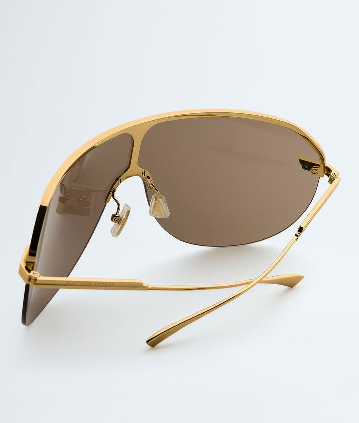 BOTTEGA VENETA - Lunettes de soleil masque à ruban long