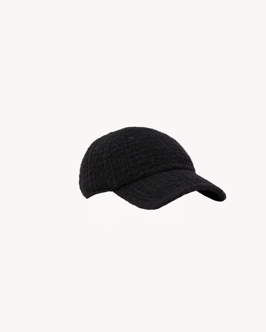 SAINT LAURENT CASSANDRE CASQUETTE EN TWEED