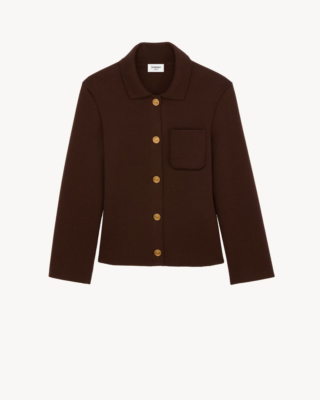 SAINT LAURENT - Cardigan en laine