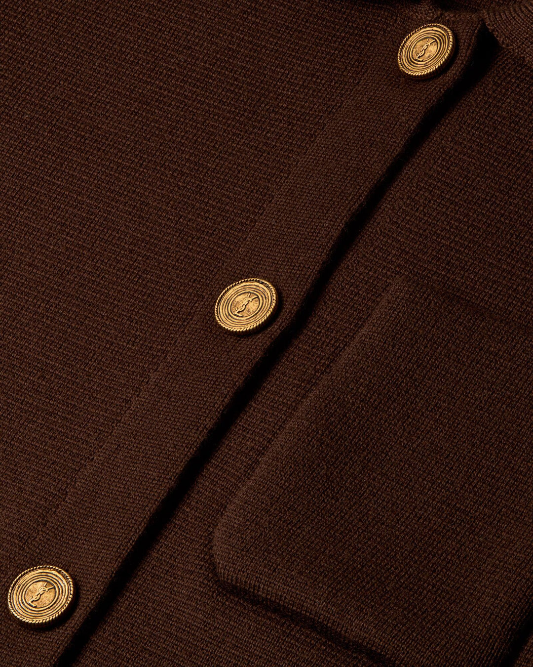 SAINT LAURENT - Cardigan en laine