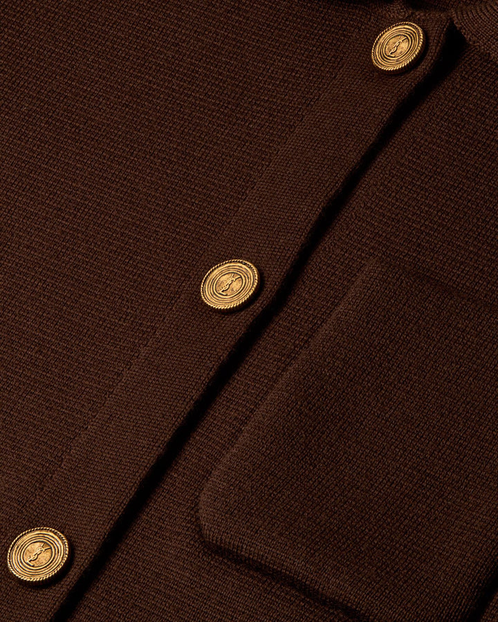 SAINT LAURENT - Cardigan en laine