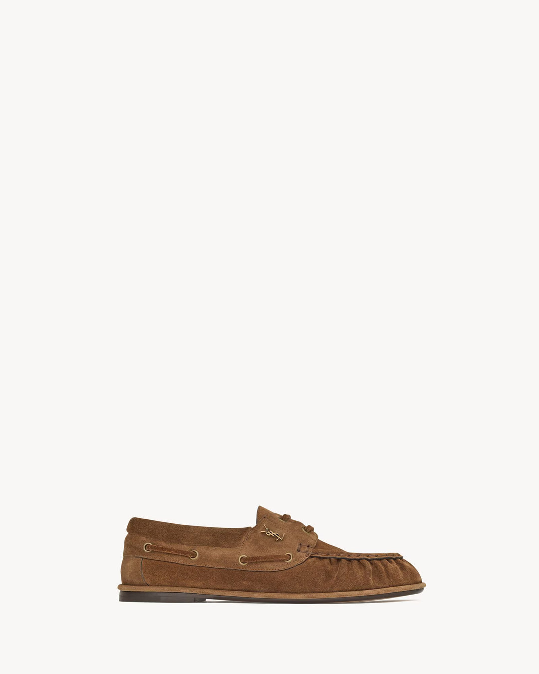 SAINT LAURENT - LE LOAFER bateau en suède