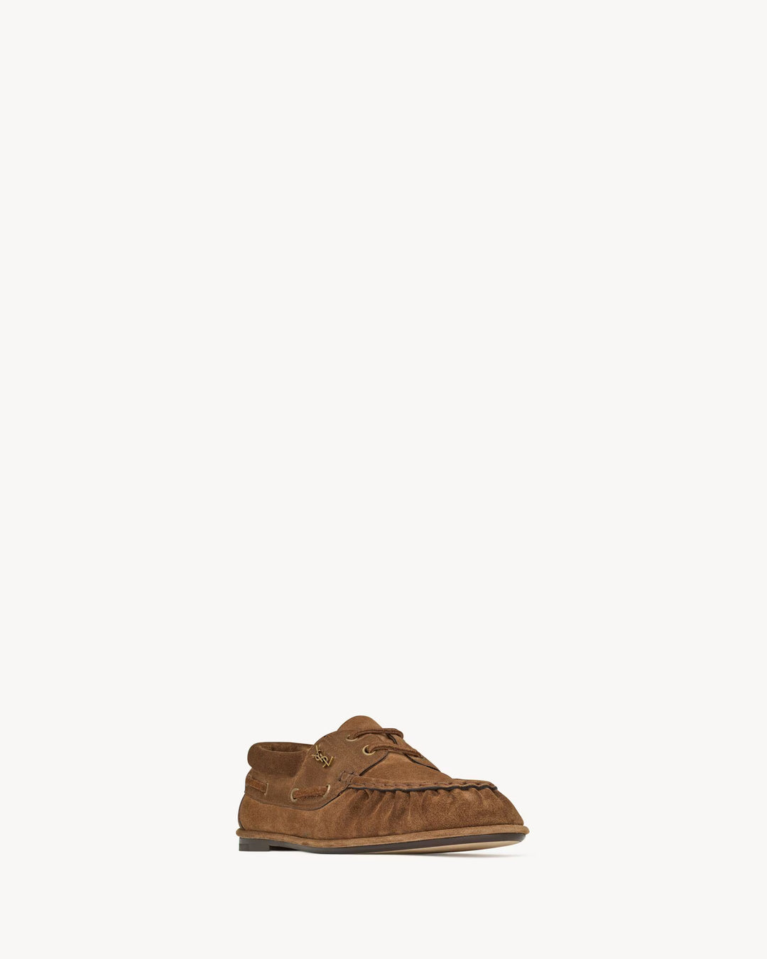 SAINT LAURENT - LE LOAFER bateau en suède