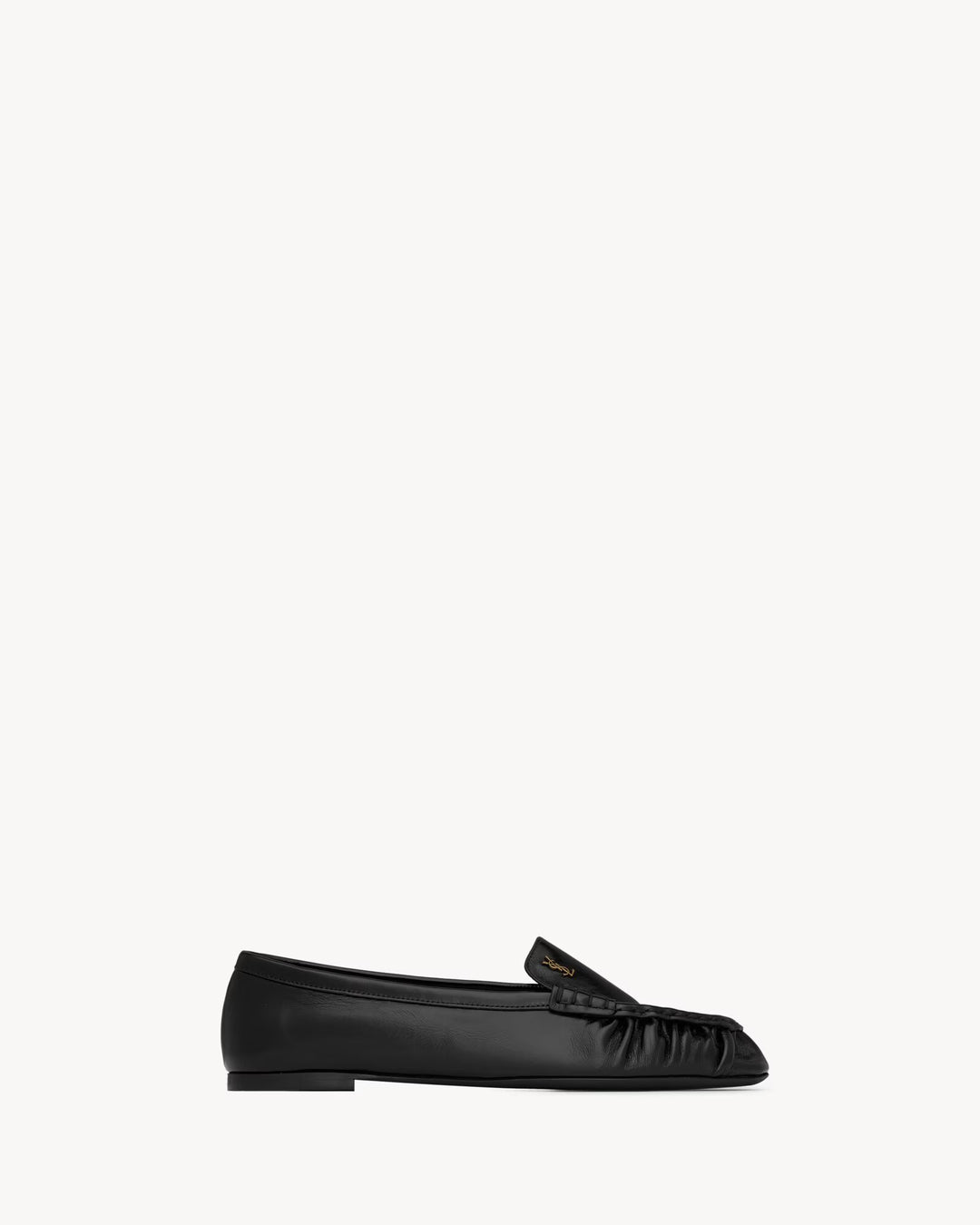 SAINT LAURENT - LOAFERINO ballerines en cuir lisse