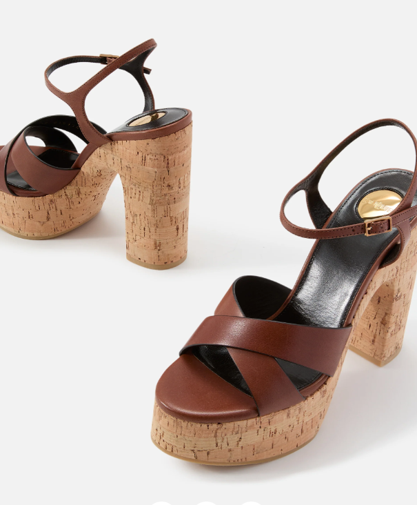 SAINT LAURENT - SANDALES BIANCA
