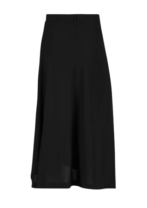 BALENCIAGA - Women's Draped Tailored Skirt in Black