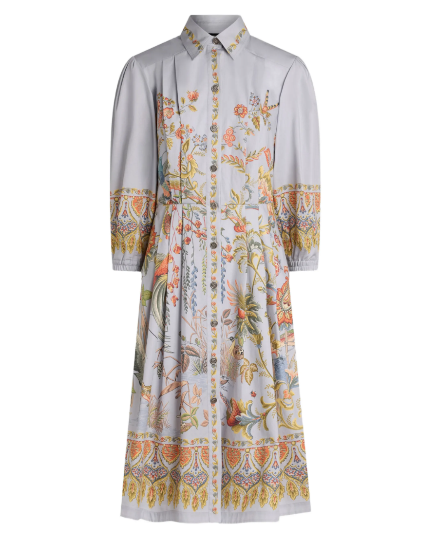 ETRO - ROBE À IMPRIMÉ FAUNE ET FLORE