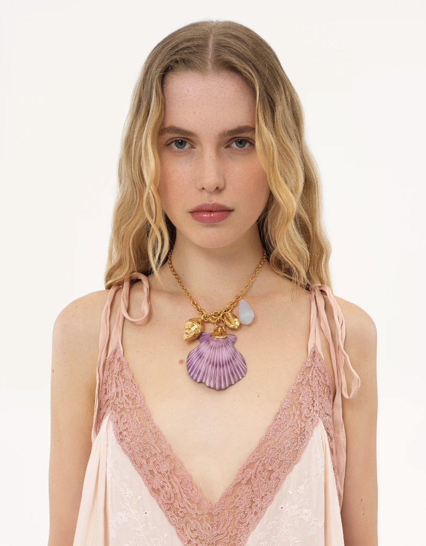 CHLOÉ - COLLIER COQUILLAGE