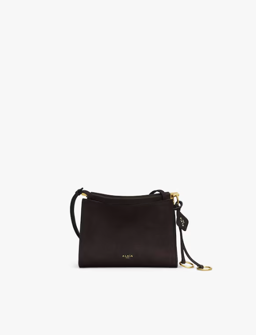 ALAIA - SAC LE CLICK SMALL SQUARE EN NUBUCK
