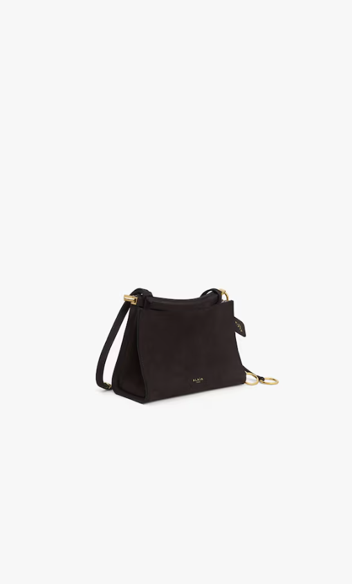 ALAIA - SAC LE CLICK SMALL SQUARE EN NUBUCK