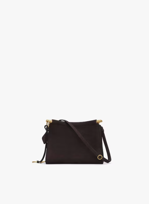 ALAIA - SAC LE CLICK SMALL SQUARE EN NUBUCK
