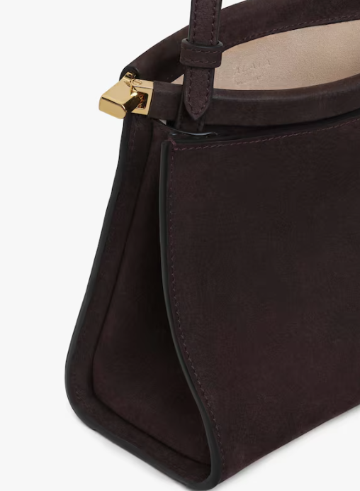 ALAIA - SAC LE CLICK SMALL SQUARE EN NUBUCK