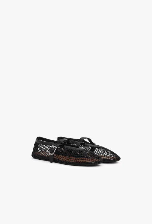 ALAIA - BALLERINES EN RÉSILLE