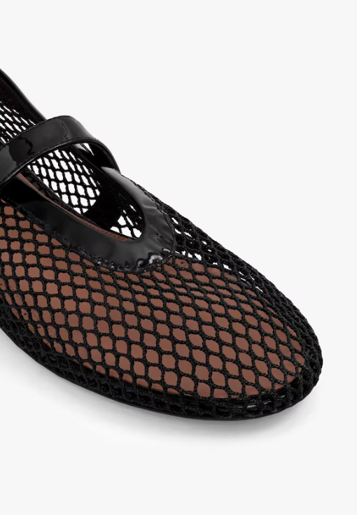ALAIA - BALLERINES EN RÉSILLE