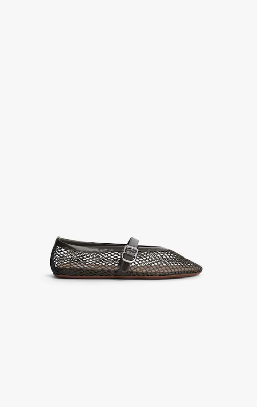 ALAIA - BALLERINES EN RÉSILLE