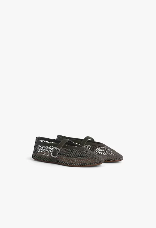 ALAIA - BALLERINES EN RÉSILLE