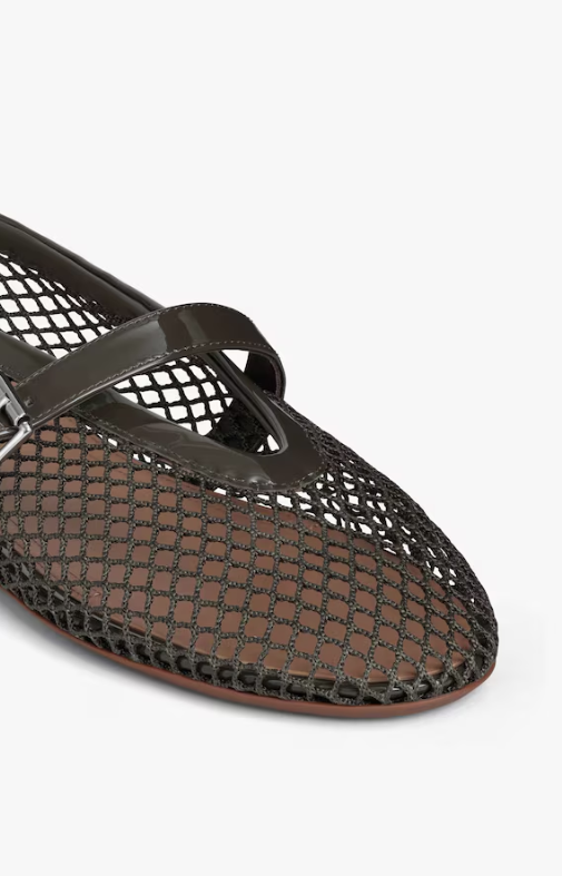 ALAIA - BALLERINES EN RÉSILLE