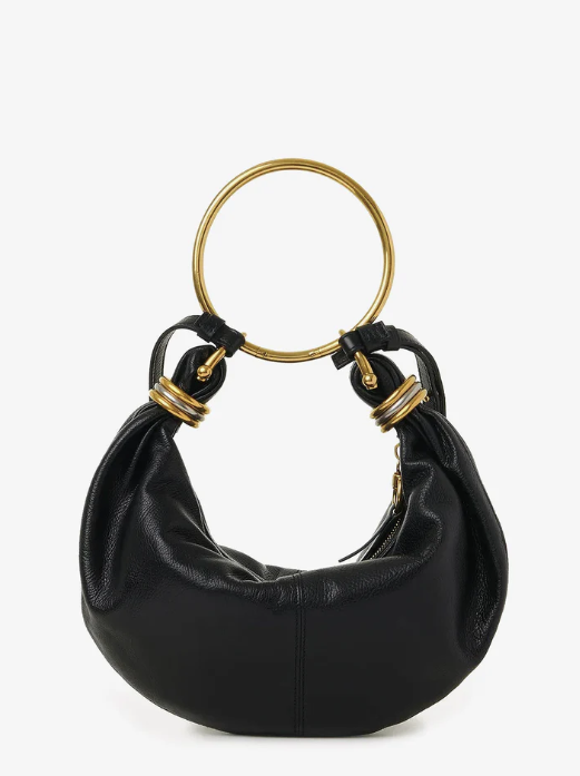 CHLOÉ - Bracelet hobo leather bag